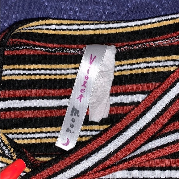 Colorful crop top - Picture 2 of 2